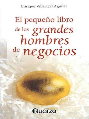 cover image of El pequeno libro de los grandes hombres de negocio